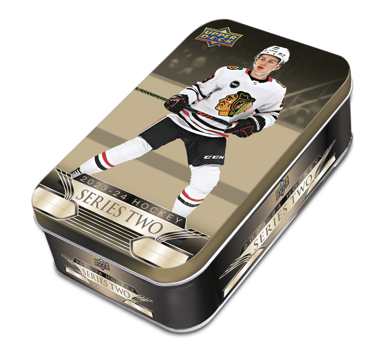 #SUMMER SIZZLER CRASHER | 2023-24 Upper Deck Series 2 Hockey Retail Tin