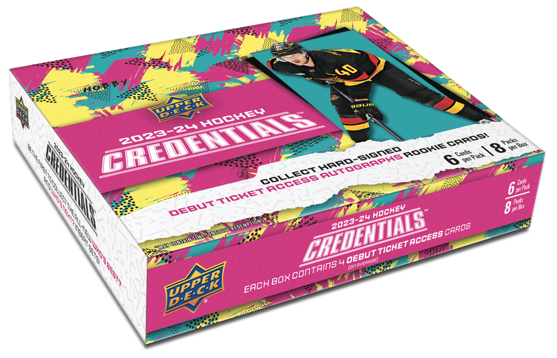 #SUMMER SIZZLER CRASHER | 2023-24 Upper Deck Credentials Hockey Hobby Box