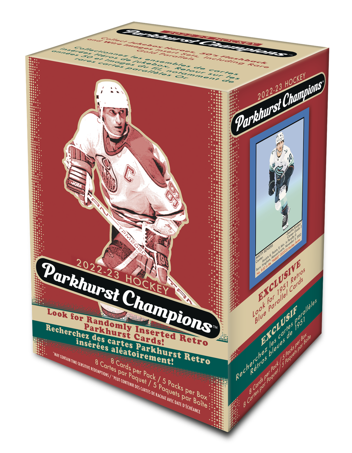 #SUMMER SIZZLER CRASHER | 2023-24 Upper Deck Parkhurst Hockey Blaster Box