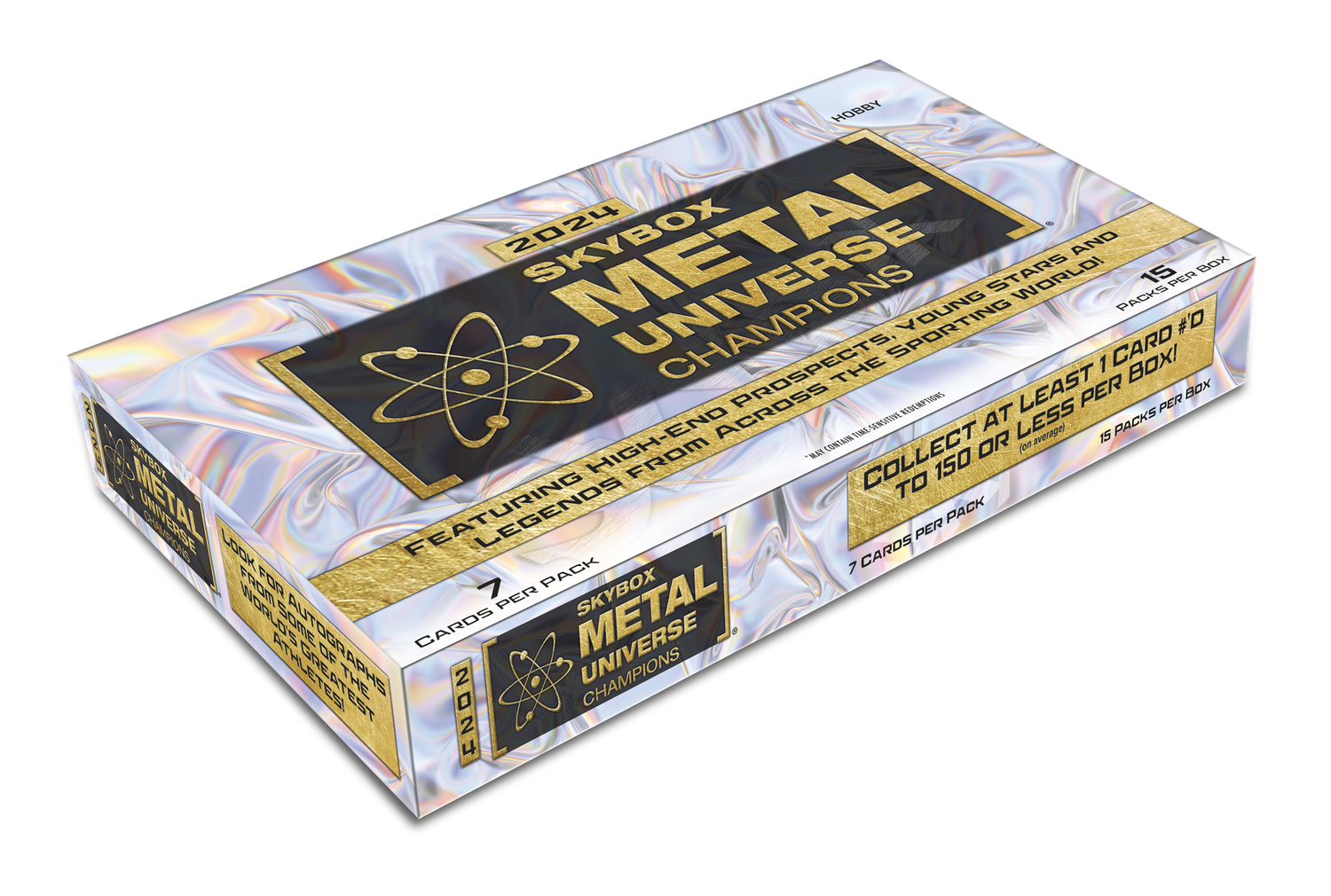 #SUMMER SIZZLER CRASHER! | 2024 Upper Deck Skybox Metal Multi-Sports Hobby Box