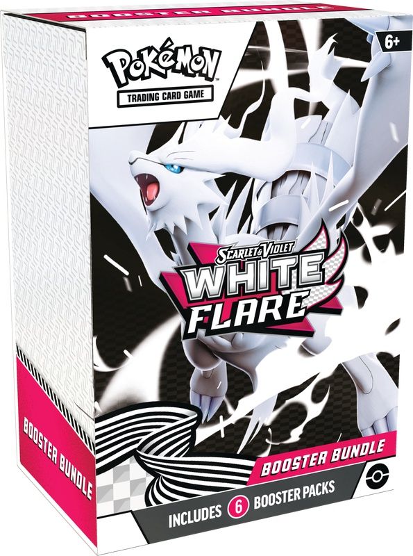 POKEMON SCARLET &amp; VIOLET  [SV10.5] WHITE FLARE - BOOSTER BUNDLE (PRE-SALE)