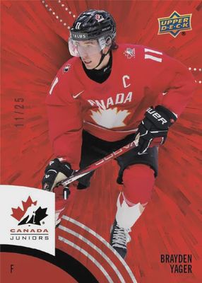 2025 Upper Deck Team Canada Juniors Hockey Hobby Box