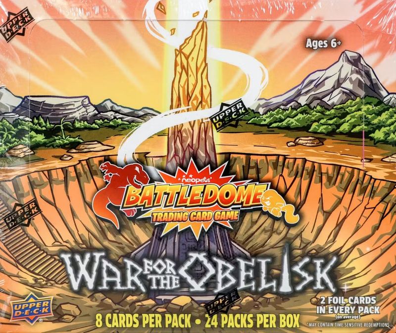 Neopets Battledome TCG: War for the Obelisk Booster Box