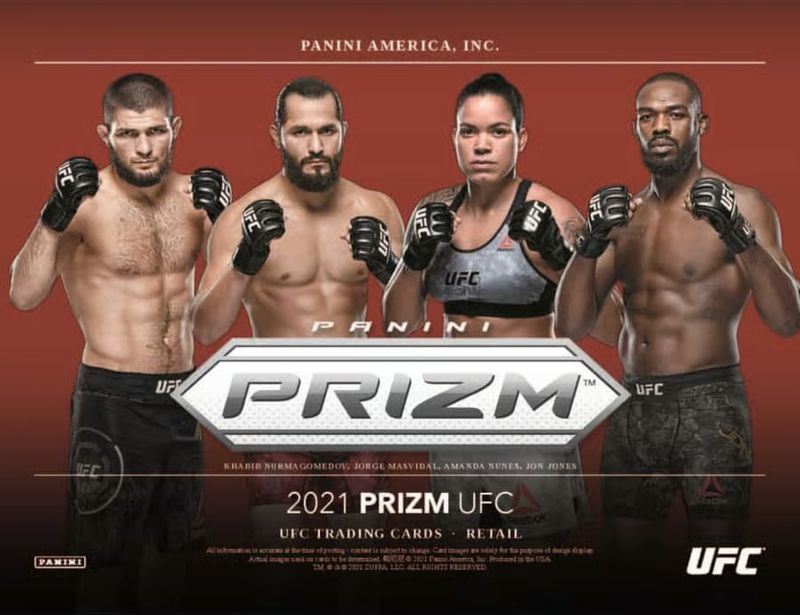 2021 Panini Prizm UFC 24 Pack Retail Box