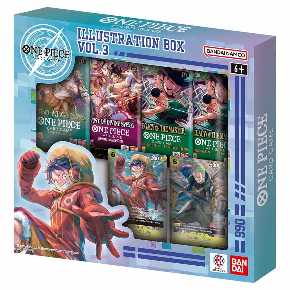 ONE PIECE CARD GAME  ILLUSTRATION BOX - VOLUME 3 (ENGLISH)