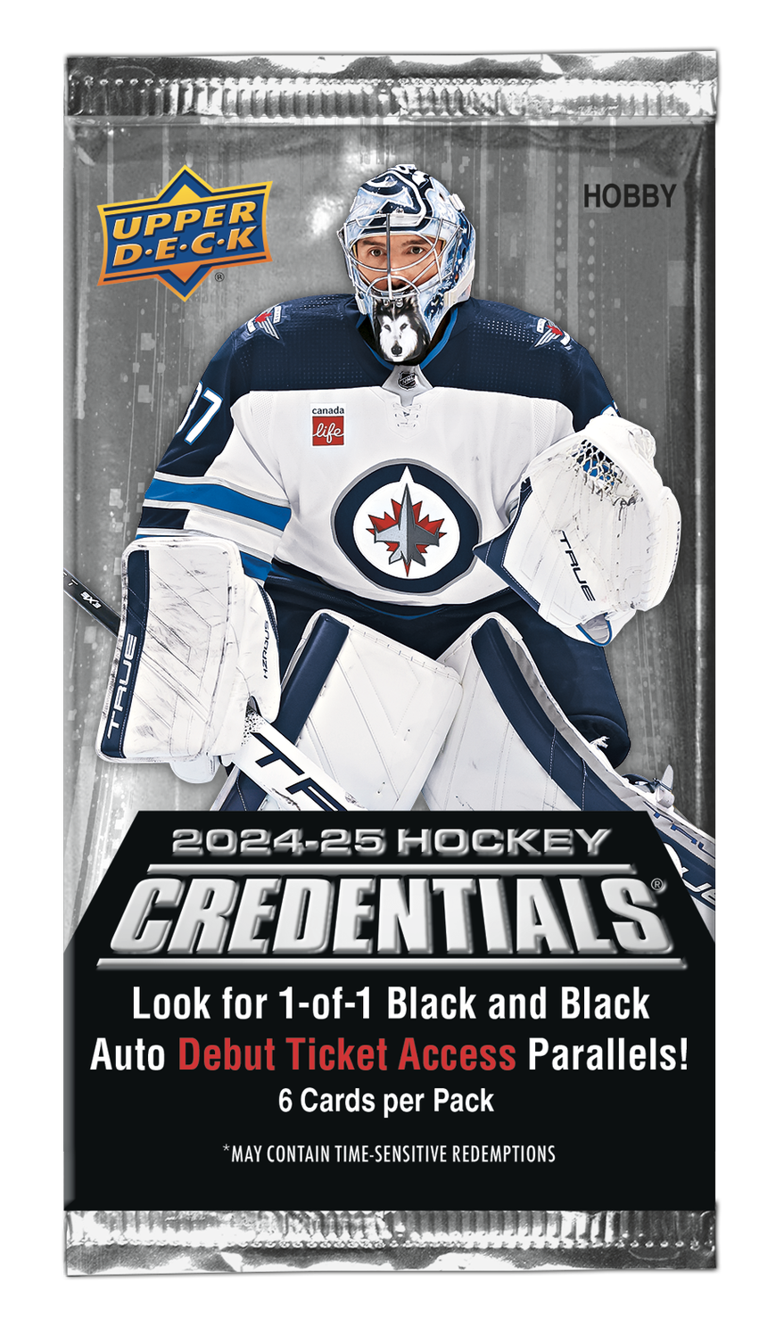 2024-25 Upper Deck Credentials Hockey Hobby Pack