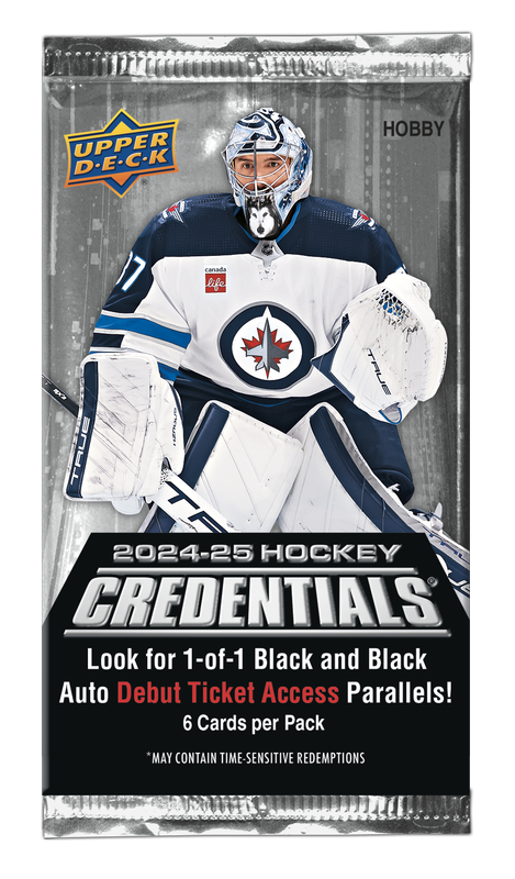 2024-25 Upper Deck Credentials Hockey Hobby Pack