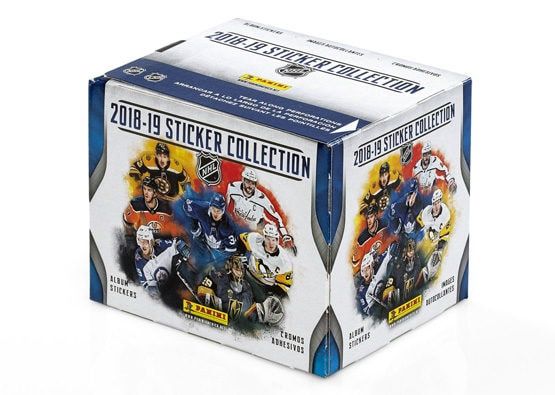2018-19 Panini NHL Hockey Sticker Collection Box