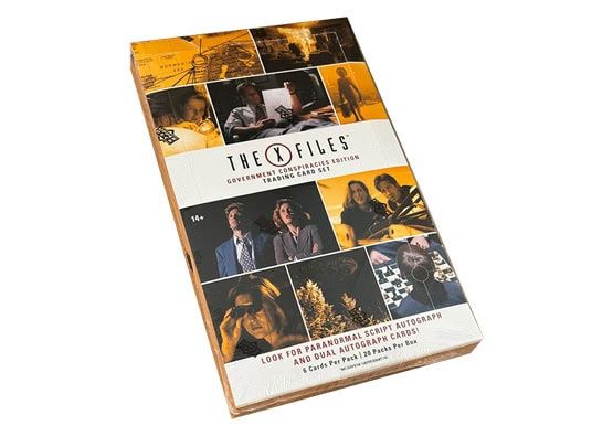 2025 UPPER DECK THE X-FILES GOVERNMENT CONSPIRACIES EDITION HOBBY BOX