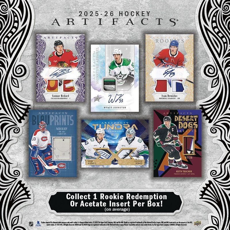 2025-26 Upper Deck Artifacts Hockey Hobby Box