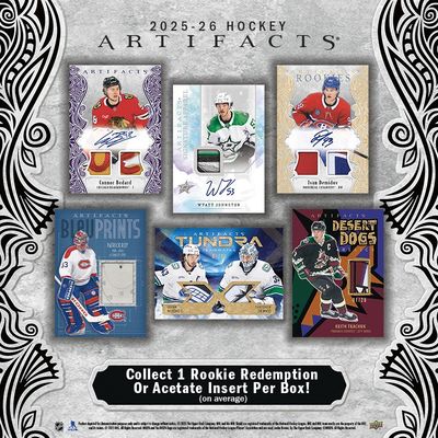 2025-26 Upper Deck Artifacts Hockey Hobby Box