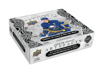 Break #5100 | 10 BOXES [INNER CASE] 2025-26 UPPER DECK ARTIFACTS HOBBY ** PYT ** BOUNTY $350**