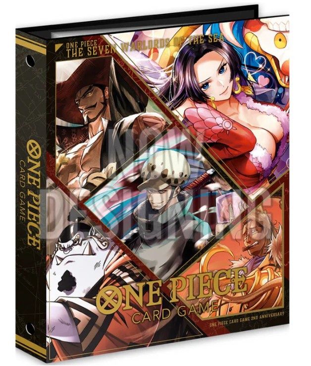 One Piece CG 9Pkt Binder Set Seven Warlords of the Sea
