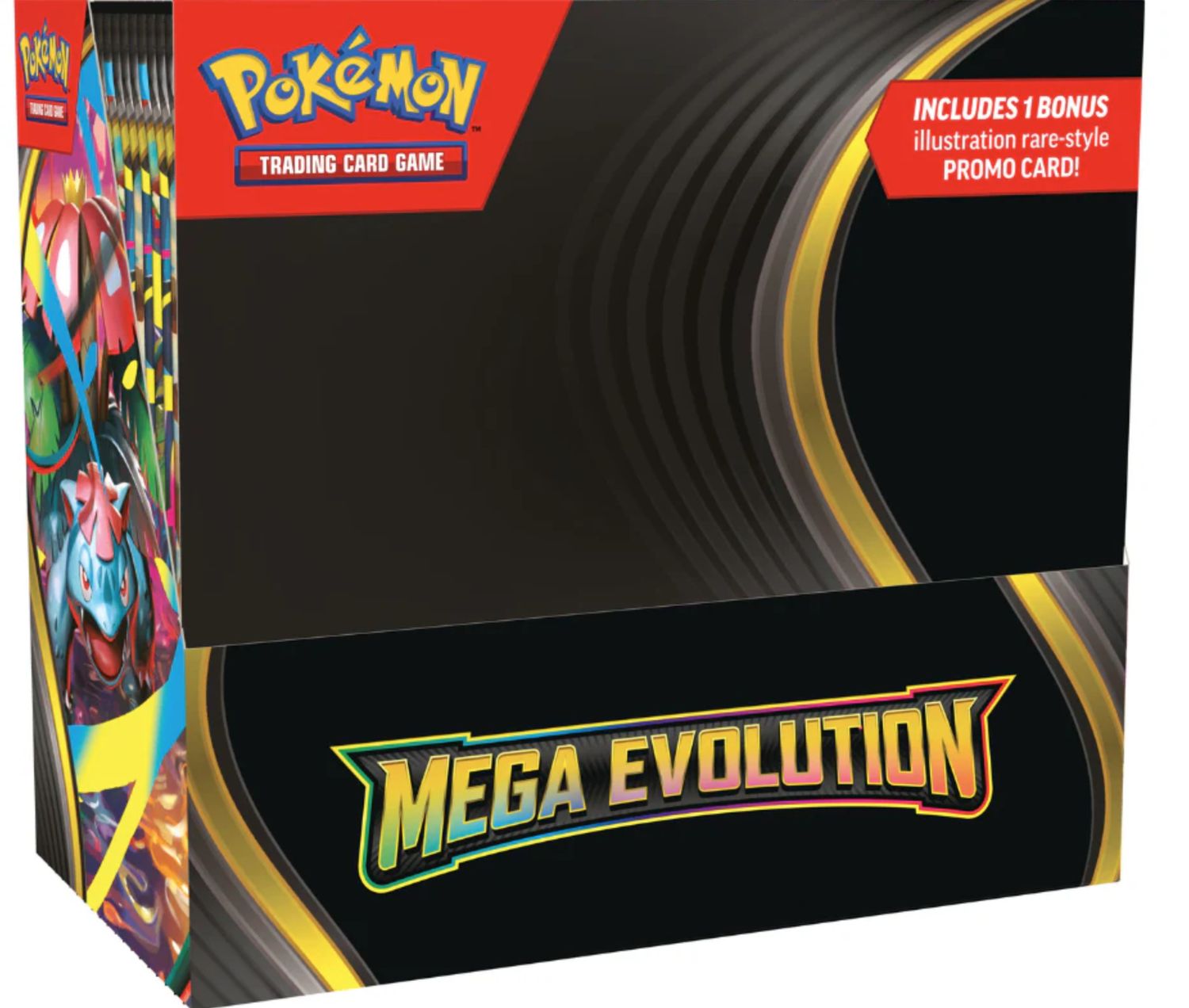 Pokemon Mega Evolution Base Set Booster Box ENHANCED (includes Box Topper)