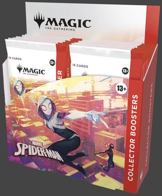 Magic The Gathering | MTG Universes Beyond: Marvel&#39;s Spider Man Collector Booster Box