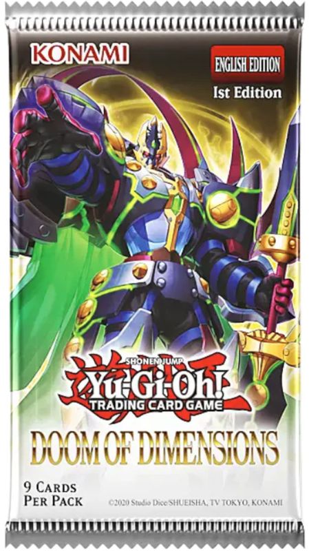 Yugioh! |  Doom of Dimensions Booster Box [1st Edition]