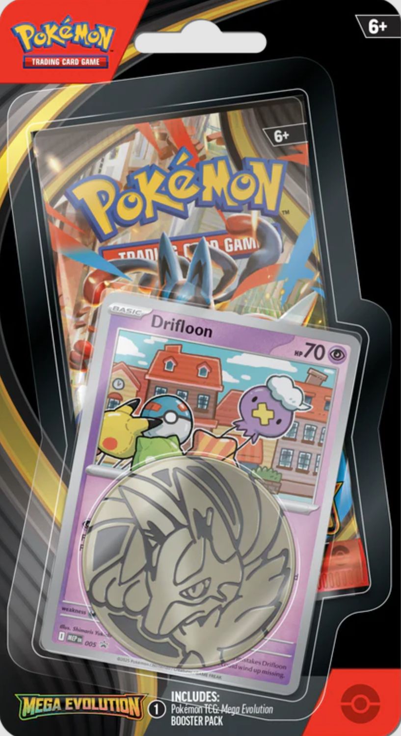 Pokemon Mega Evolution Base Set Checklane Blister Drifloon/Drifblim