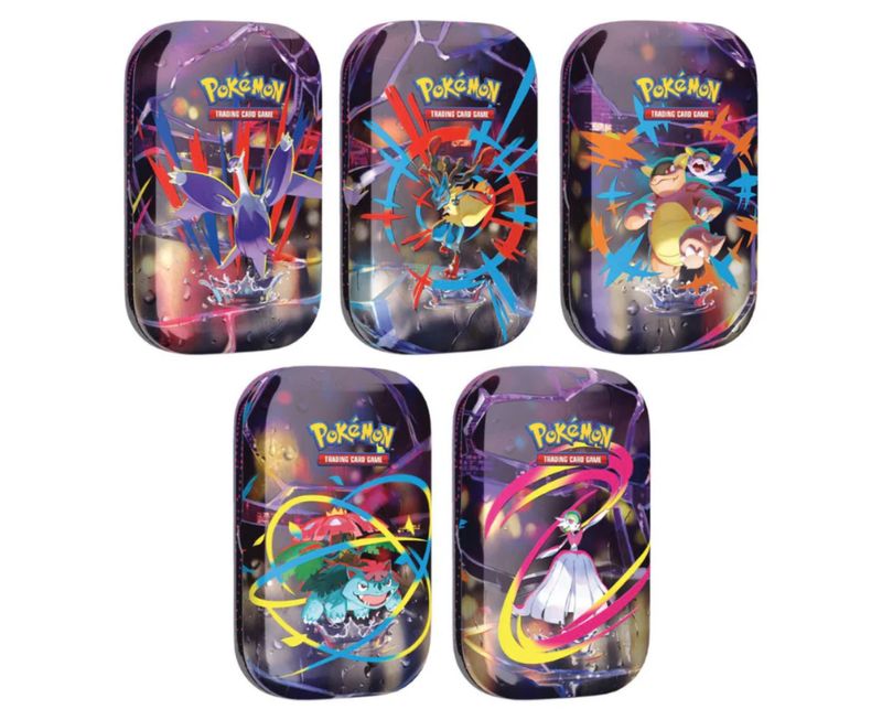 Pokemon Mega Evolution Mega Heroes Mini Tin