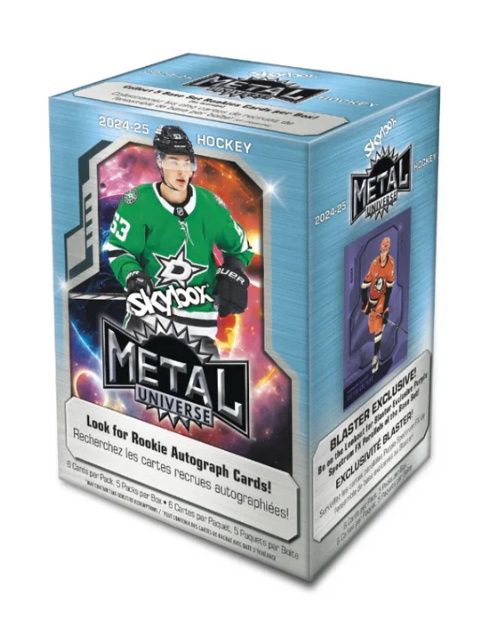 2024-25 UPPER DECK SKYBOX METAL UNIVERSE HOCKEY BLASTER BOX