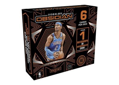 2024-25 Panini Obsidian Basketball Hobby International Box