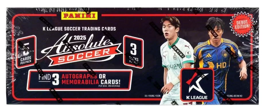 2025 Panini Absolute K League Soccer Hobby Box