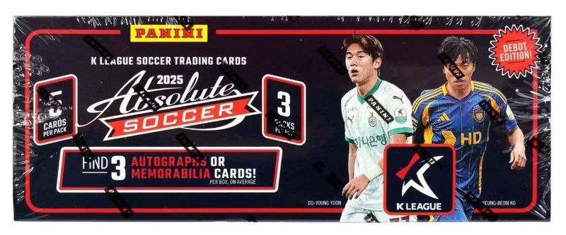 2025 Panini Absolute K League Soccer Hobby Box