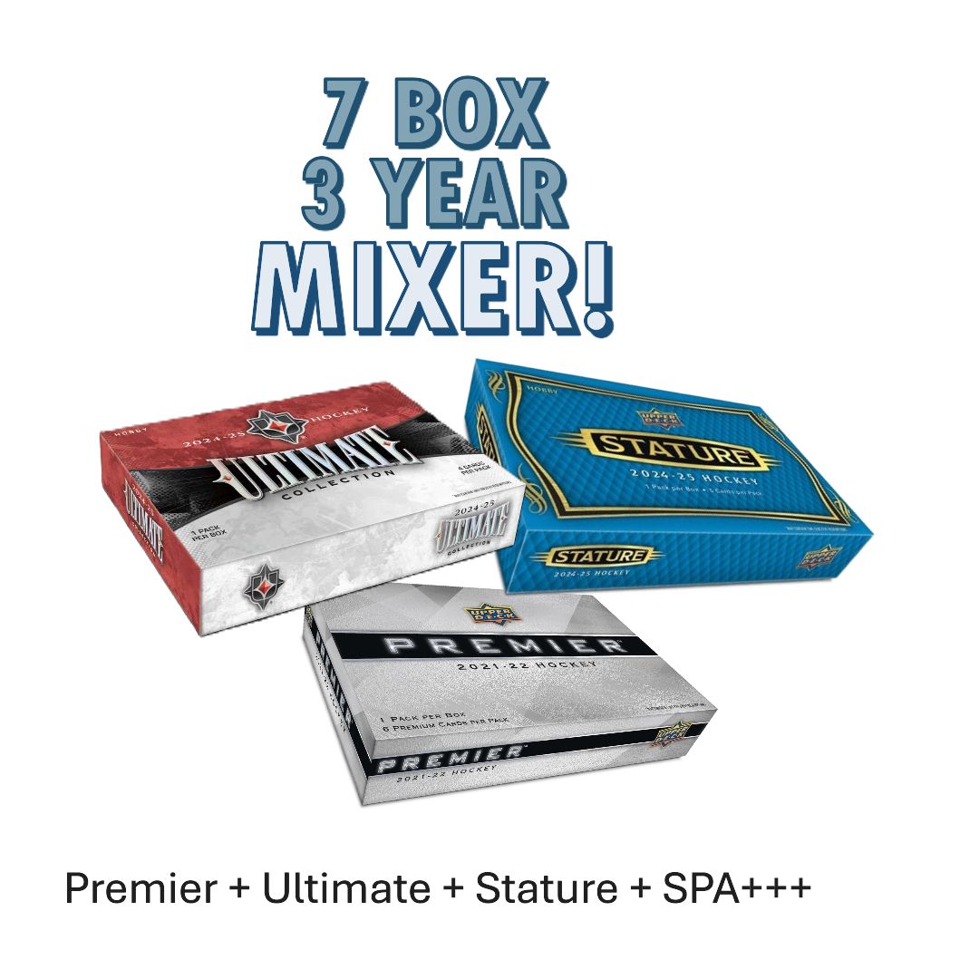 Break #5123 BIG 7 Box 3x Year Mixer | Premier + Ultimate + Stature +++*Team Random* ANY 1/1 BOUNTY AT $1650