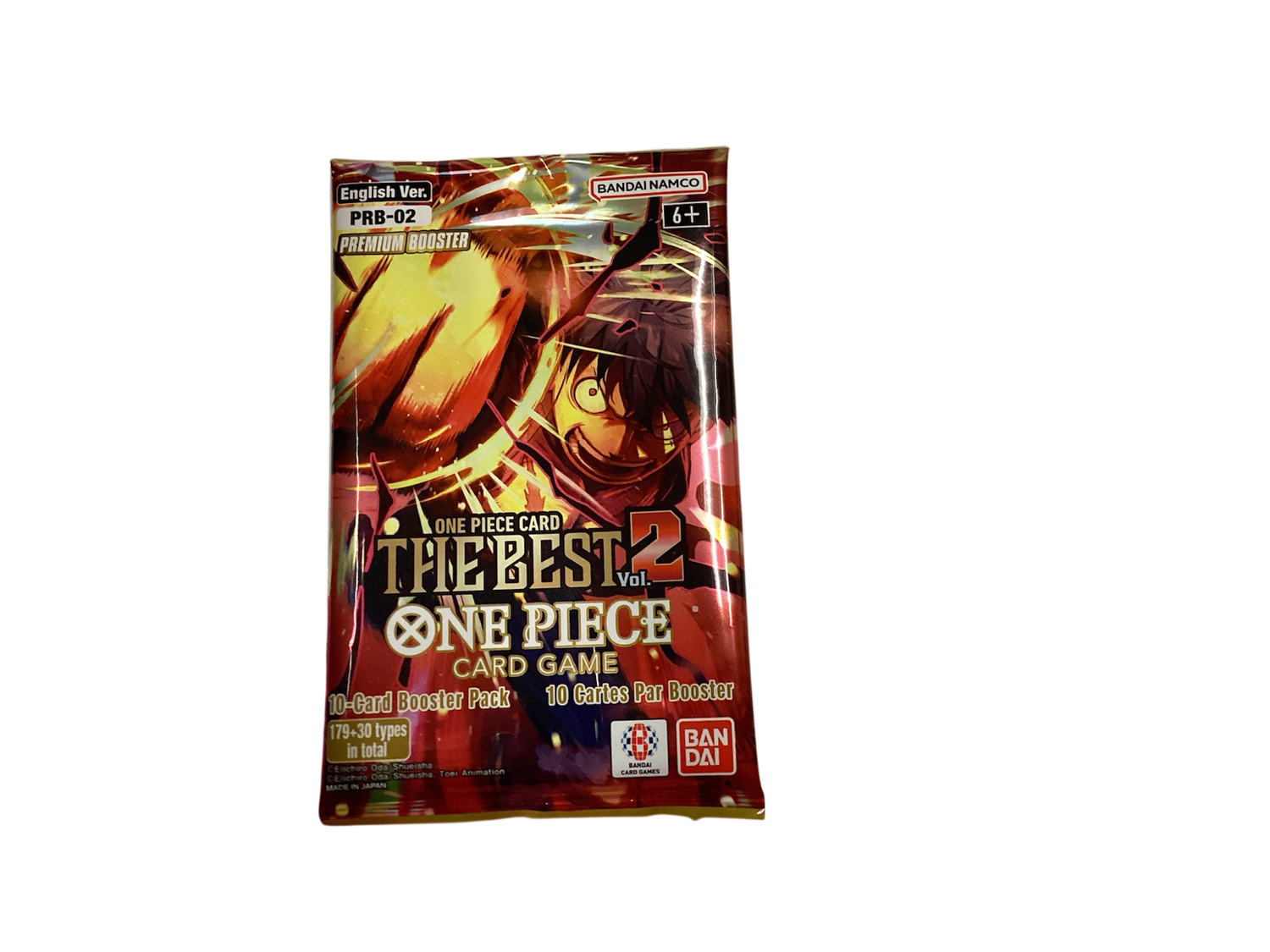 One Piece CG PRB-02 The Best Premium Volume 2 Booster Pack