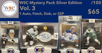 WSC Mystery Pack | SILVER EDITION VOL.3 ** ONE CARD / PACK (ONE AUTOGRAPH / MEMORABILIA, SLAB or SP ROOKIE CARD IN EVERY PACK)