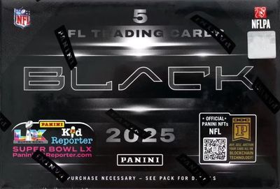2025 Panini Black Football Hobby Box