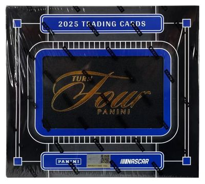 2025 Panini Turn Four Racing Hobby Box
