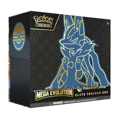 Pokemon - Mega Evolution Base Set Elite Trainer Box Mega Lucario/Gardevoir [POKEMON CENTER EXCLUSIVE]