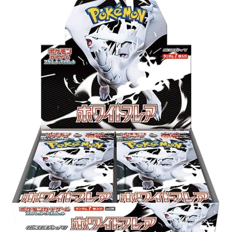 Pokemon - Scarlet and Violet - White Flare Japanese Booster Box