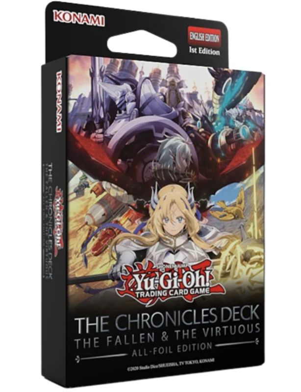 Yugioh - Structure Deck: THE CHRONICLES DECK: The Fallen &amp; The Virtuous (All-Foil Edition)