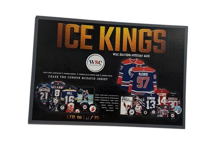 Break #5138 | ICE KINGS / WSC JERSEY EDITION | MYSTERY BOX /75 | TEAM RANDOM... TRIPLE UP McDAVID FORSBERG SELANNE SUNDIN & MORE!
