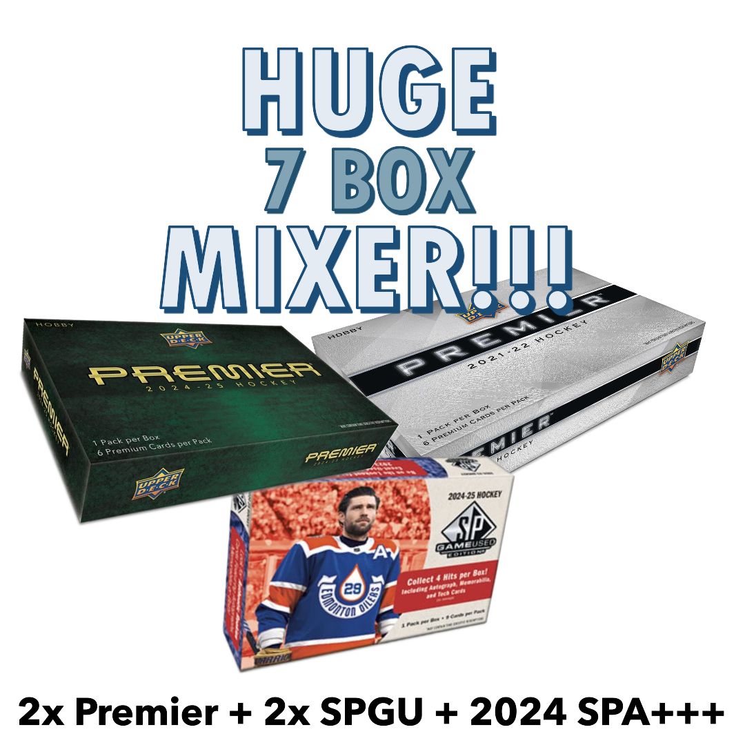 Break #5140 7 Box Mixer | 2x Premier + 2x SPGU + 2024 SPA +++ *Team Random* ANY 1/1 BOUNTY AT $150