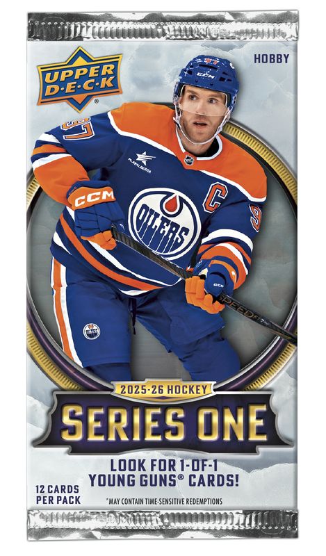 2025-26 Upper Deck Series 1 Hockey Hobby Pack