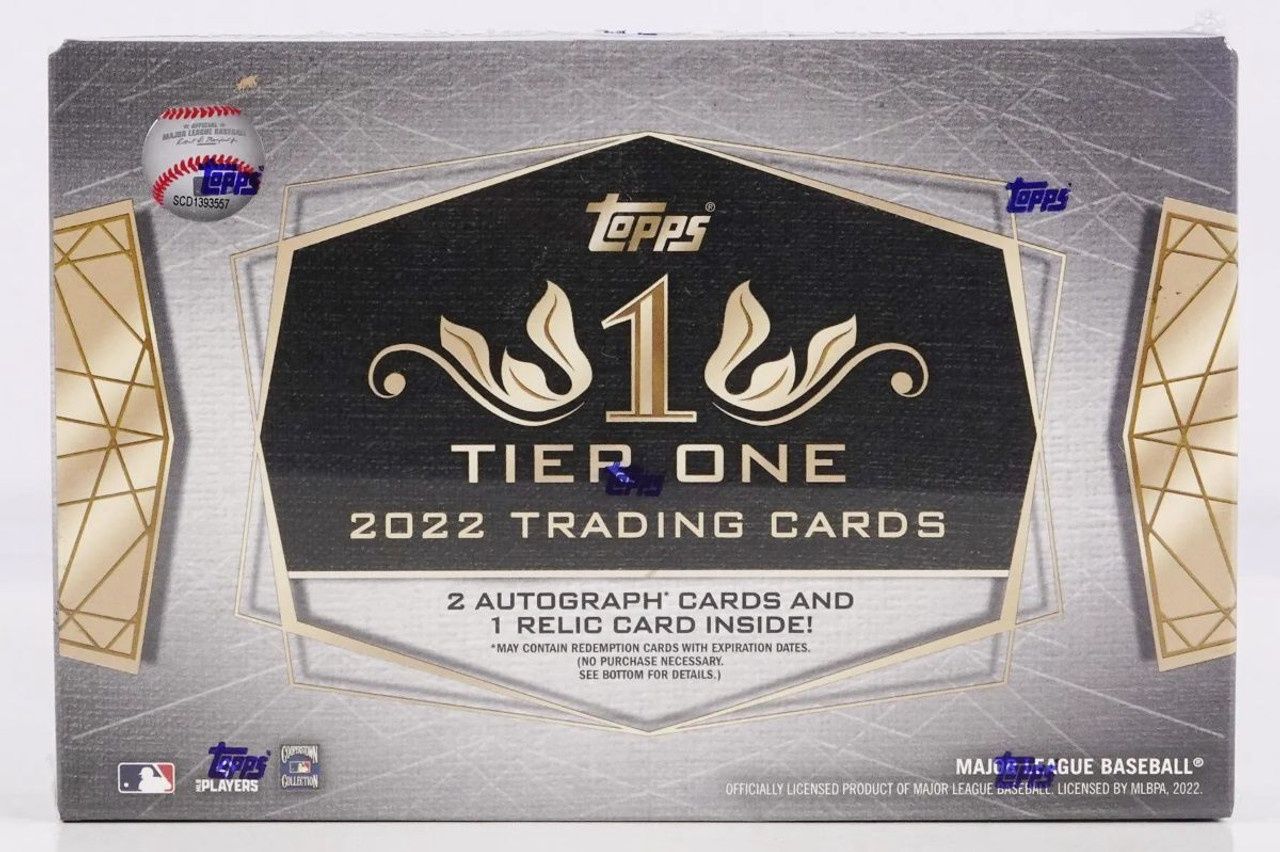 2022 Topps Tier One Baseball Hobby Box