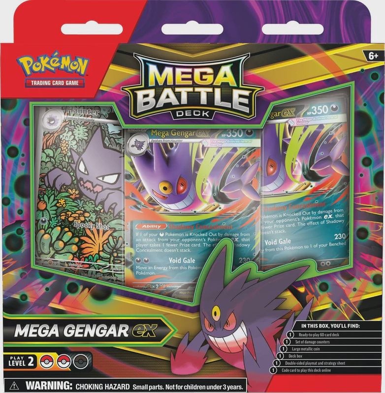 Pokemon Mega Battle Deck | Mega Gengar / Mega Diancie