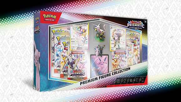 Pokemon Scarley &amp; Violet Prismatic Evolutions Premium Figiure Collection