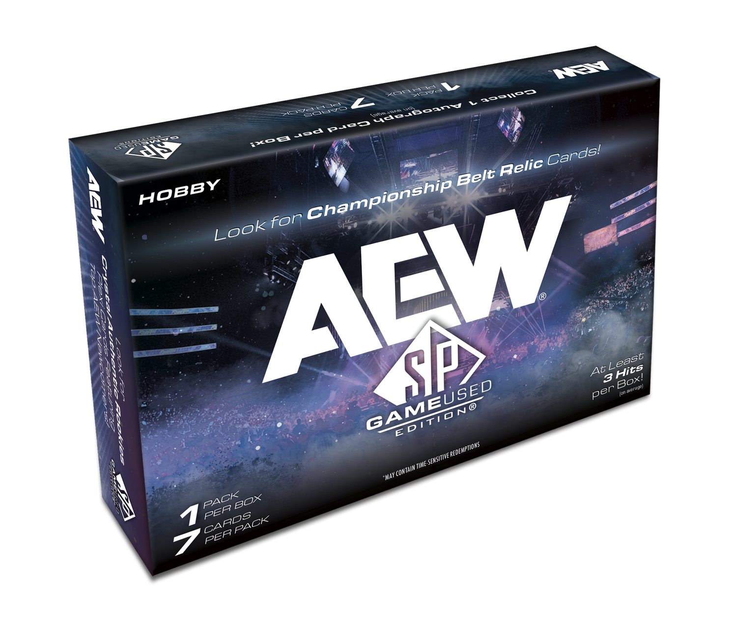 2025 SP Game Used AEW Wrestling Hobby Box