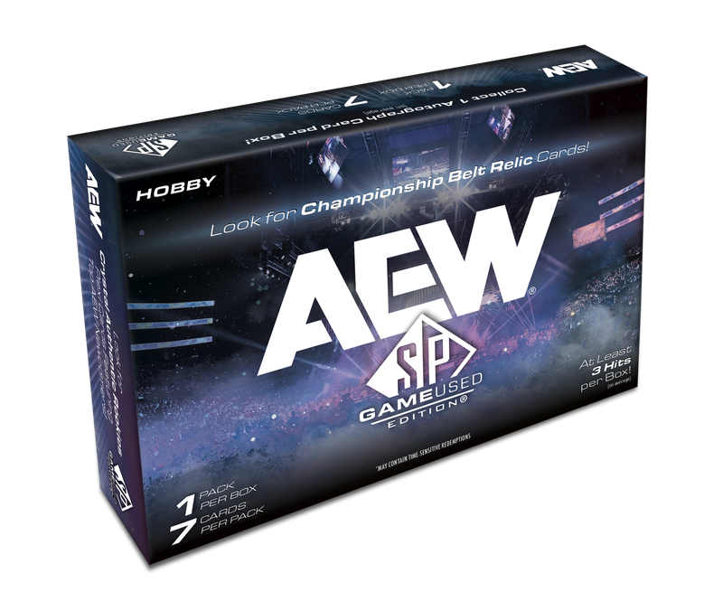 2025 SP Game Used AEW Wrestling Hobby Box