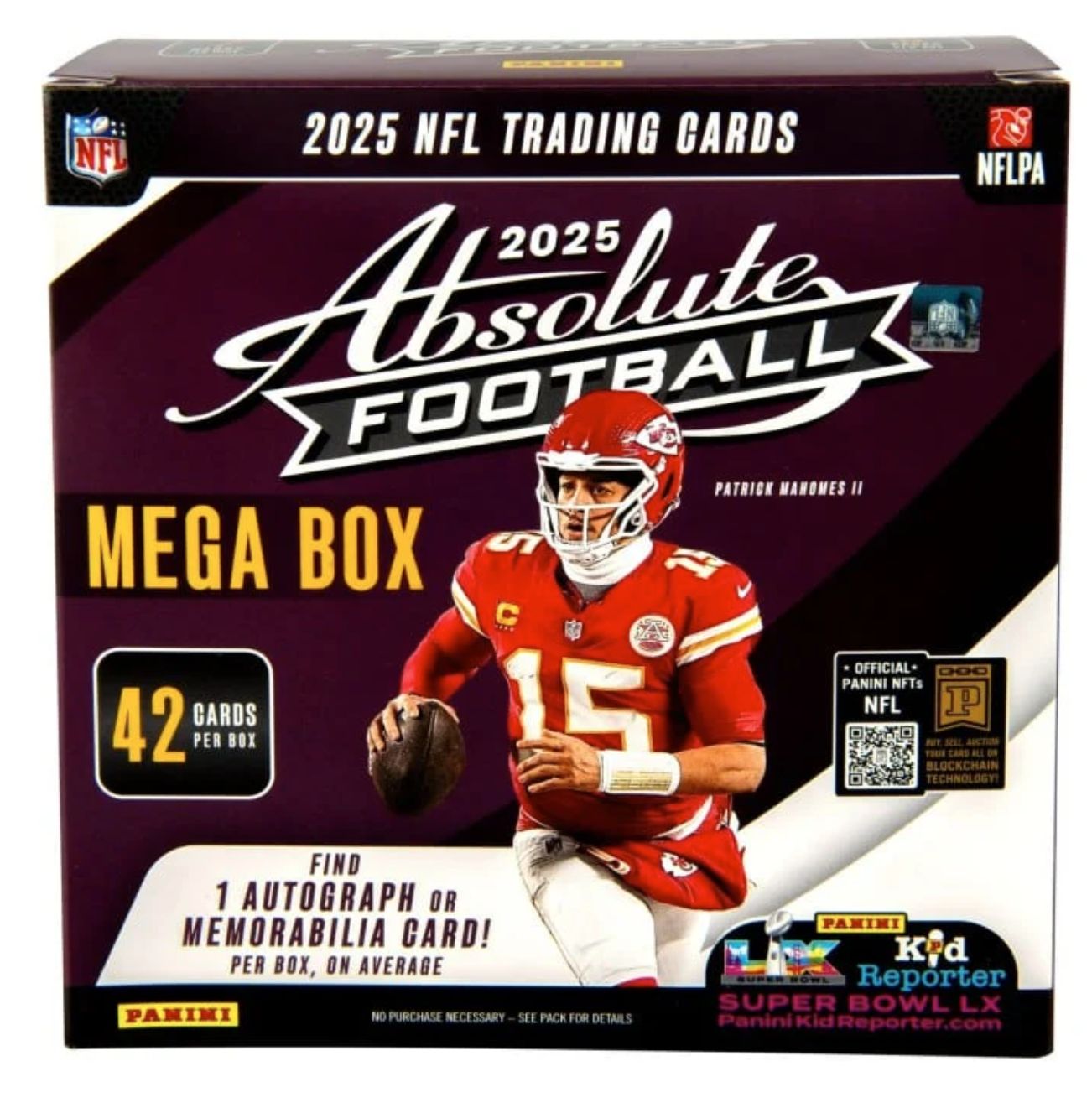 2025 Panini Absolute Football Mega Box