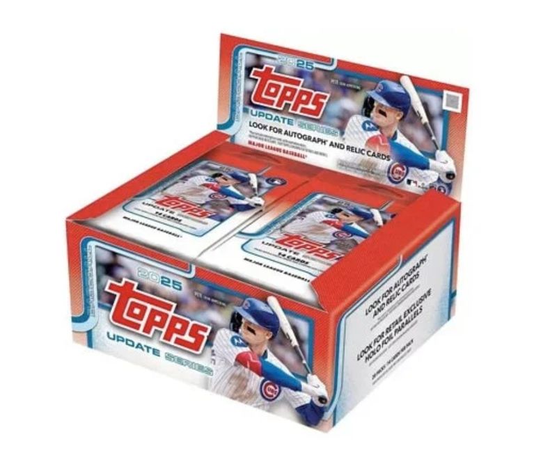 2025 Topps Update Baseball Retail Box