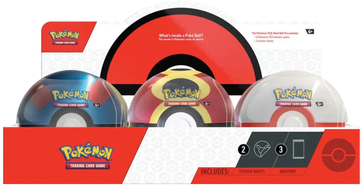 Pokemon - Poke Ball Tin Winter 2025 Q4