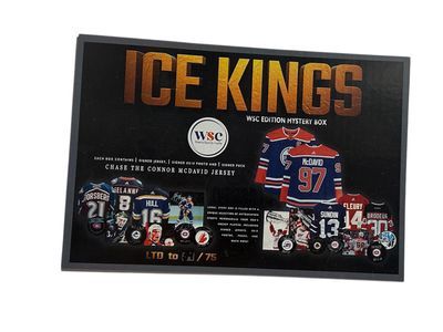 Break #5173 | ICE KINGS / WSC JERSEY EDITION | MYSTERY BOX /75 | TEAM RANDOM... TRIPLE UP McDAVID FORSBERG SELANNE SUNDIN &amp; MORE!