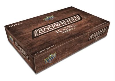 2024-25 UPPER DECK ENGRAINED ICONS HOCKEY HOBBY BOX