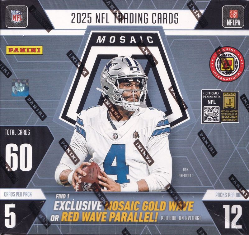 2025 Panini Mosaic Football International Hobby Box