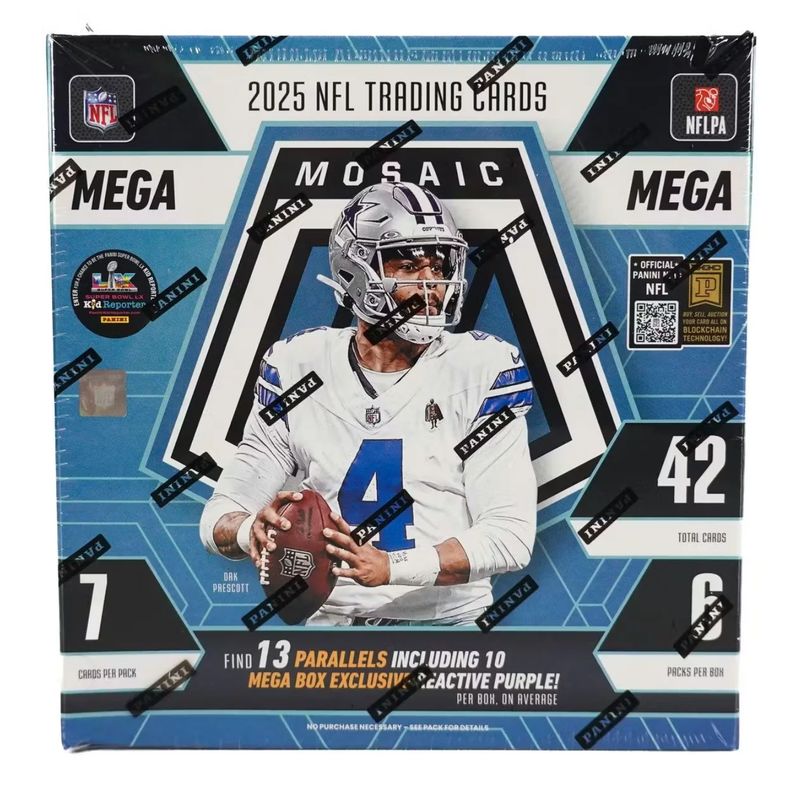 2025 Panini Mosaic Football Mega Box