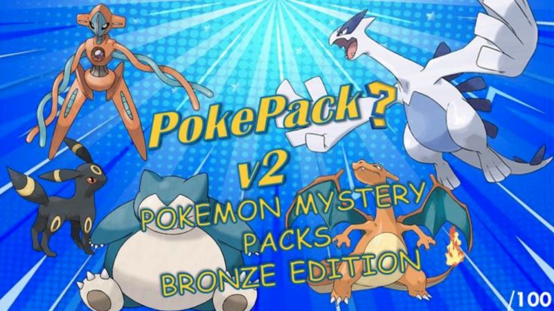 PokePack - Pokemon Mystery Packs Inaugural Bronze Edition